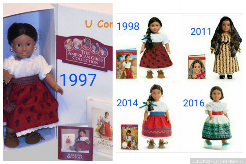 Обзор кукол мини American Girl. Часть 11. Жозефина Монтойя и Фелисити Мерриман (фото 2)