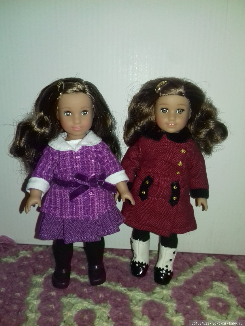 Обзор кукол мини American Girl. Часть 10. Две Ребекки. Сравнение