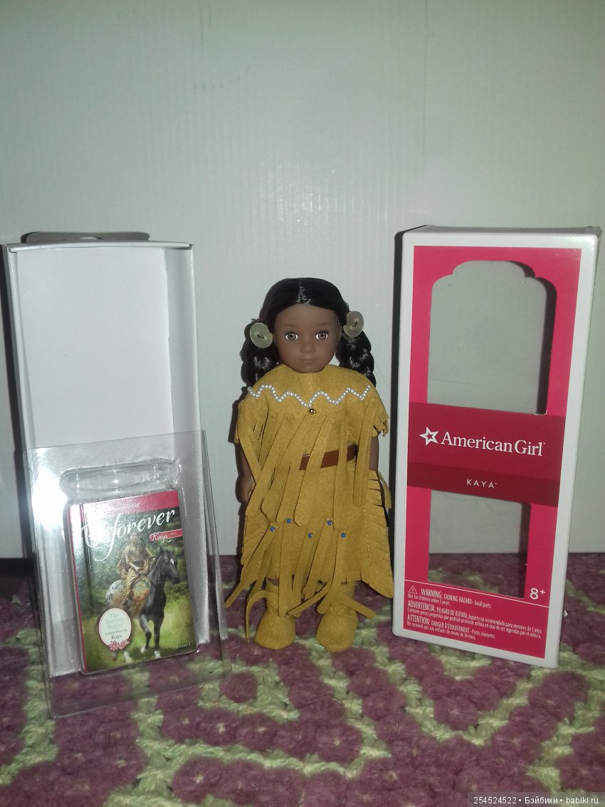 Обзор кукол мини American Girl. Часть 9. Кая Атон'май и Рути Смитенс