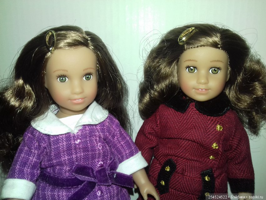 Обзор кукол мини American Girl. Часть 10. Две Ребекки. Сравнение