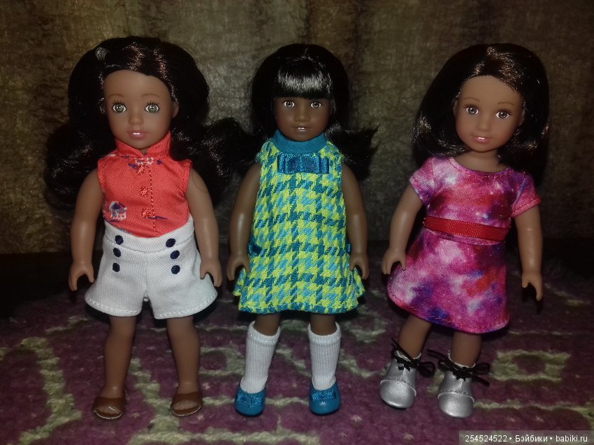 Обзор кукол мини American Girl. Часть 8. Нанеа Митчел, Мелоди Эллисон и Лусиана Вега