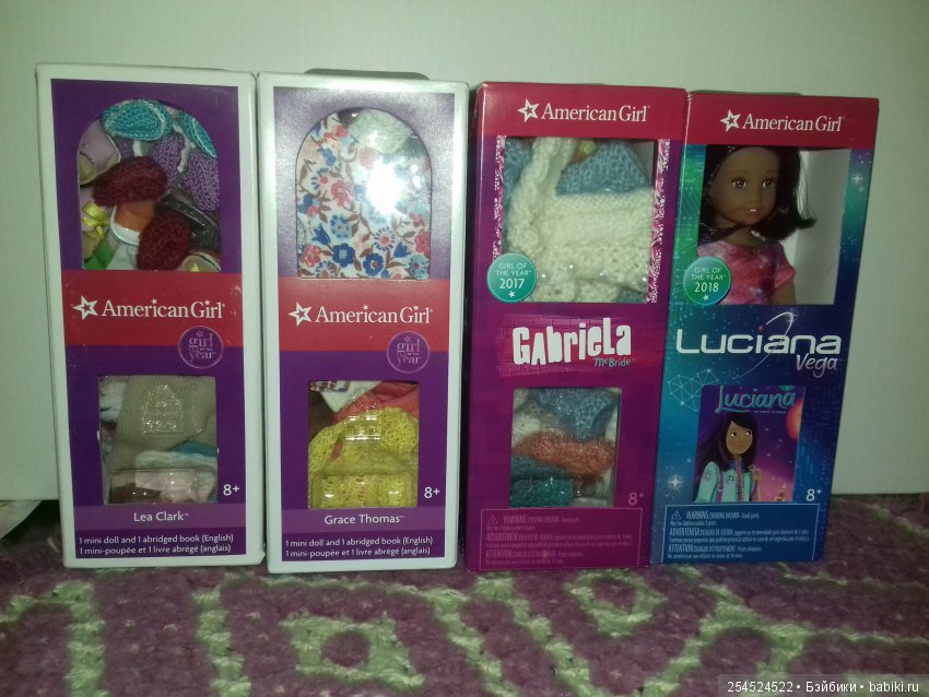 Обзор кукол мини American Girl. Часть 8. Нанеа Митчел, Мелоди Эллисон и Лусиана Вега