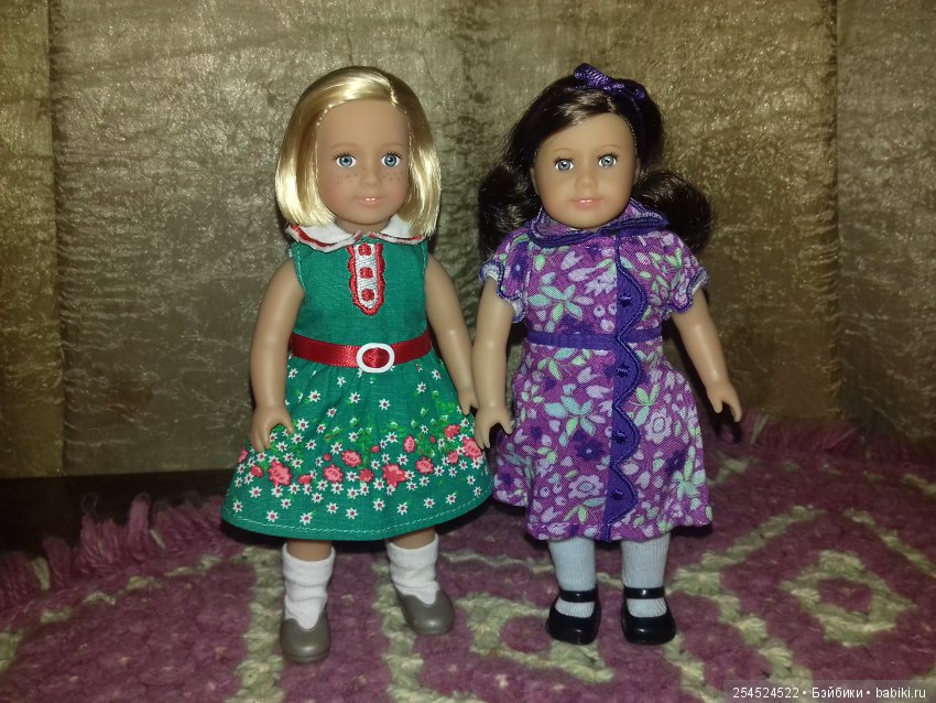Мои mini American Girl | Бэйбики Мои mini American Girl — American Girl Mini: Куклы 16 см