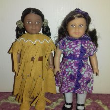 Обзор кукол мини American Girl. Часть 9. Кая Атон'май и Рути Смитенс