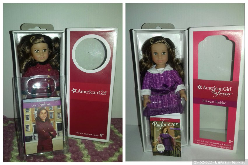 Обзор кукол мини American Girl. Часть 10. Две Ребекки. Сравнение (фото 9)