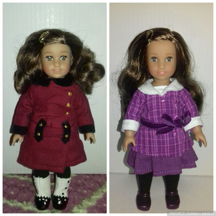 Обзор кукол мини American Girl. Часть 10. Две Ребекки. Сравнение