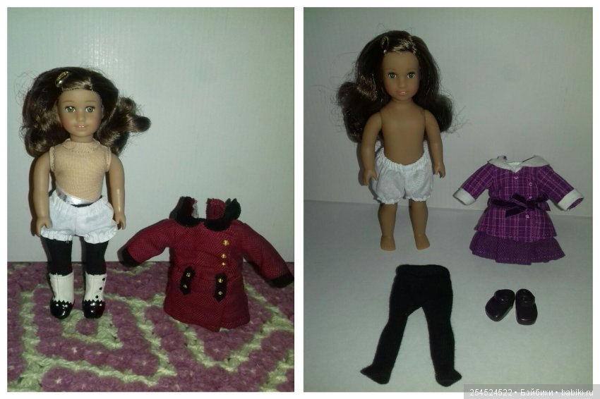 Обзор кукол мини American Girl. Часть 10. Две Ребекки. Сравнение