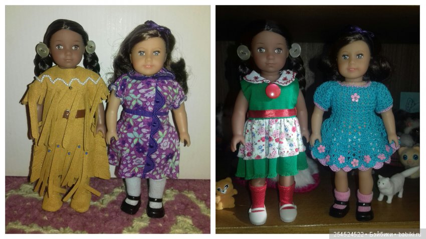 Обзор кукол мини American Girl. Часть 9. Кая Атон'май и Рути Смитенс