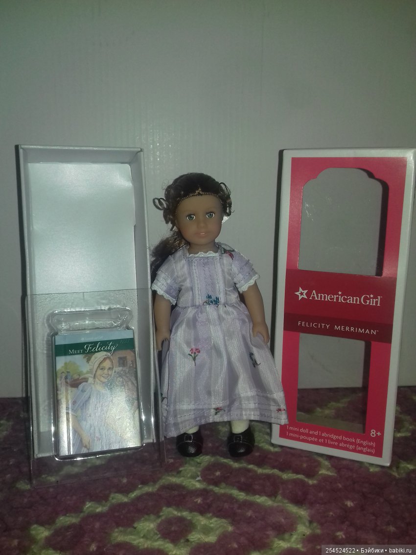 Обзор кукол мини American Girl. Часть 11. Жозефина Монтойя и Фелисити Мерриман