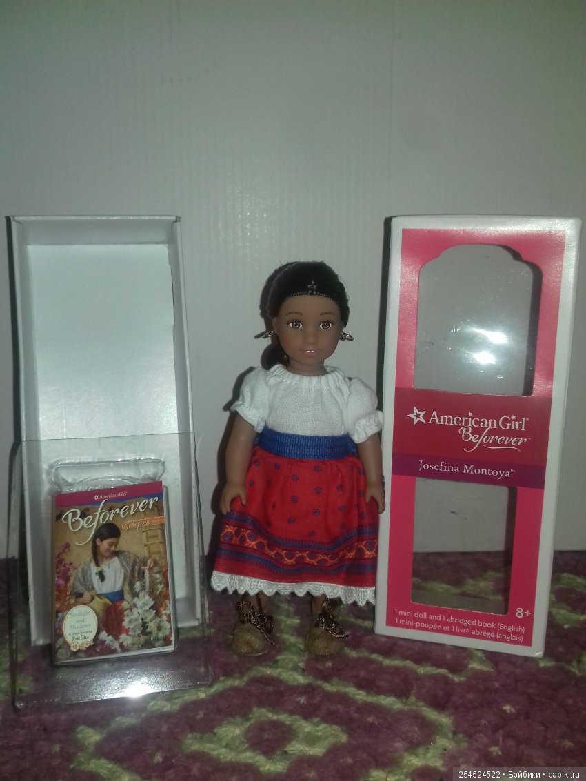 Обзор кукол мини American Girl. Часть 11. Жозефина Монтойя и Фелисити Мерриман