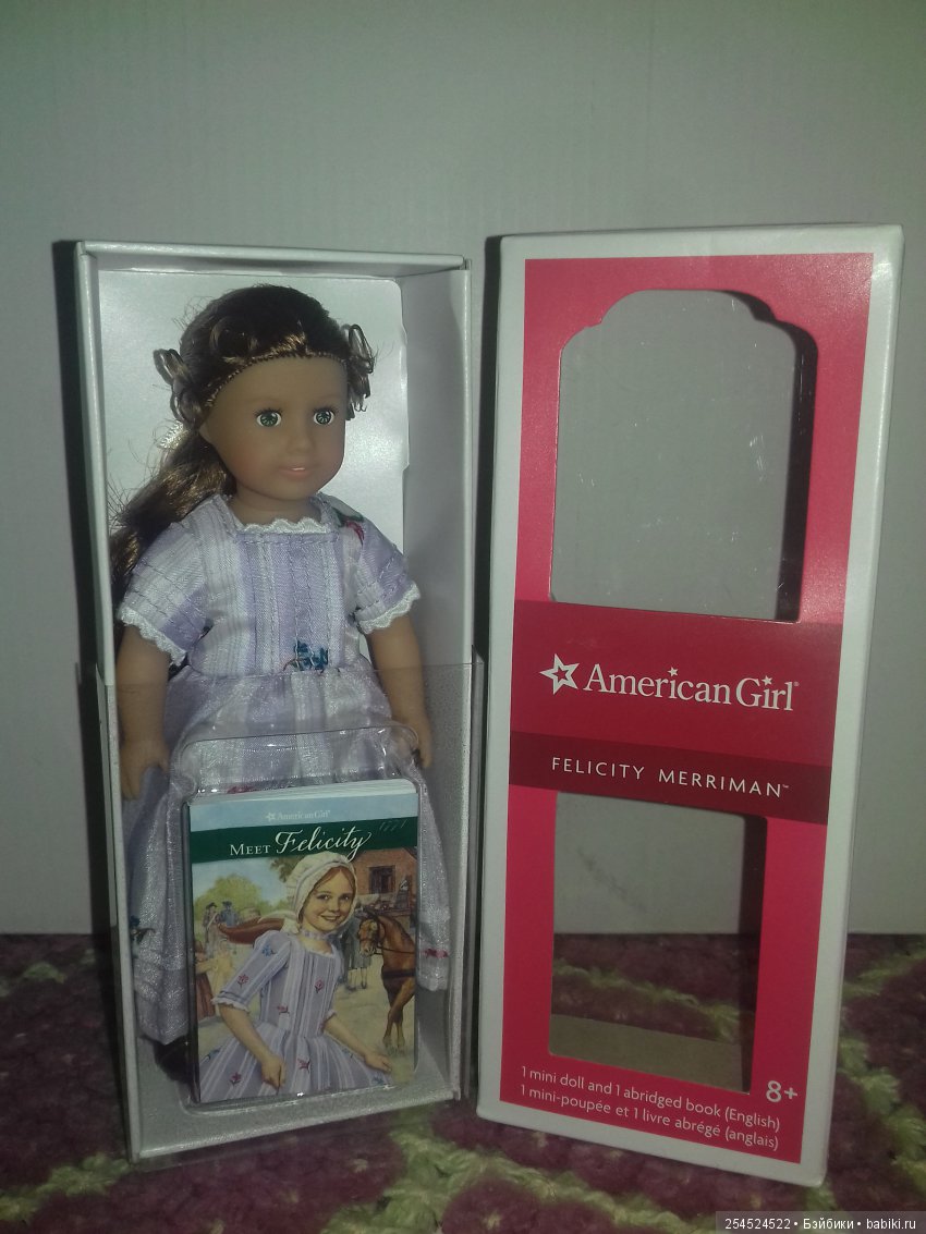 Обзор кукол мини American Girl. Часть 11. Жозефина Монтойя и Фелисити Мерриман