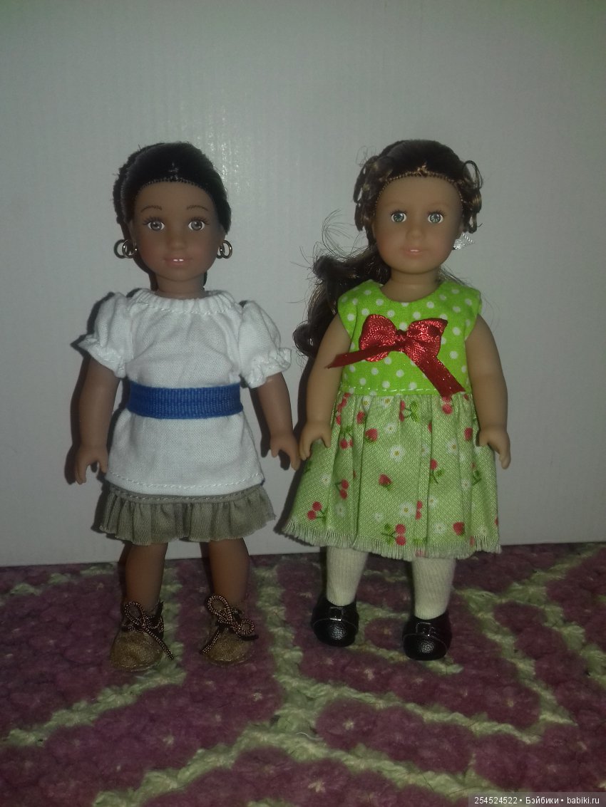 Обзор кукол мини American Girl. Часть 11. Жозефина Монтойя и Фелисити Мерриман