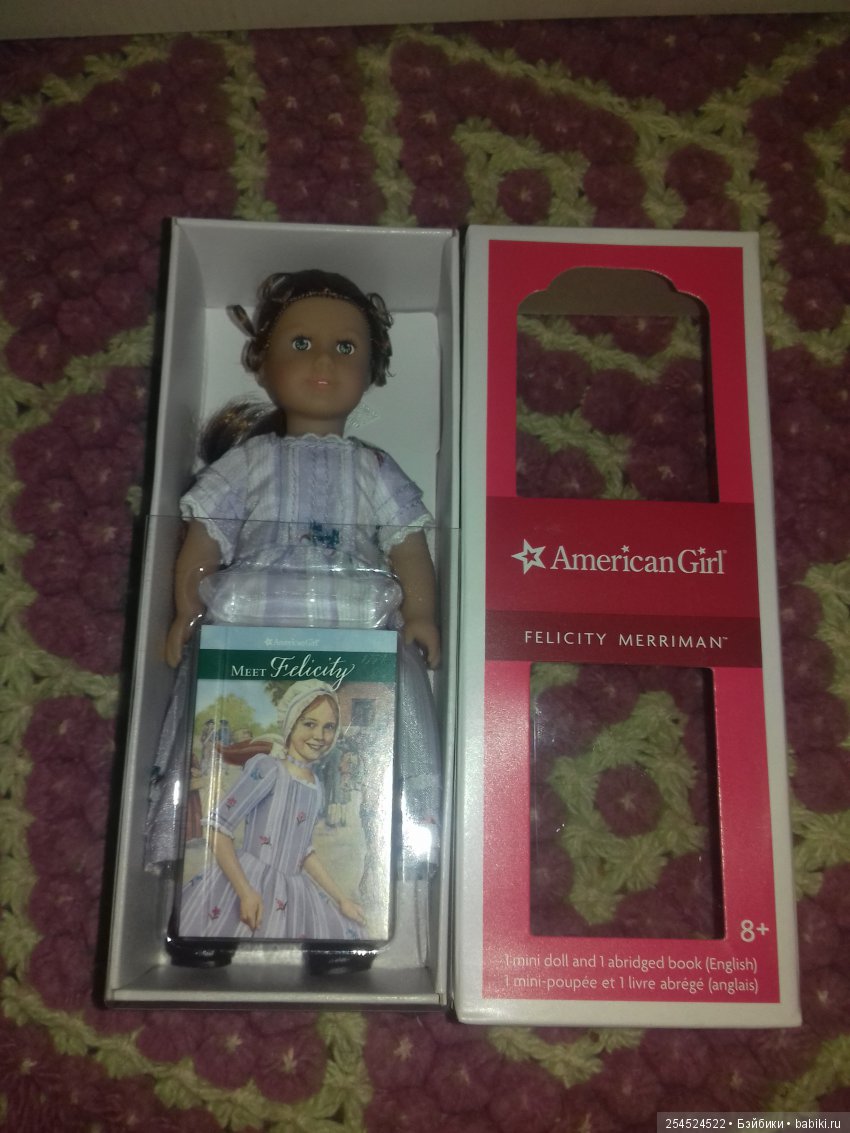 Обзор кукол мини American Girl. Часть 11. Жозефина Монтойя и Фелисити Мерриман