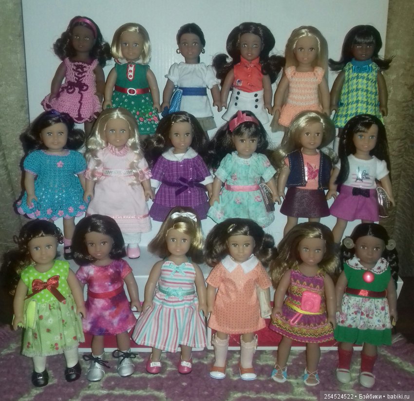 Мои mini American Girl | Бэйбики Мои mini American Girl — American Girl Mini: Куклы 16 см