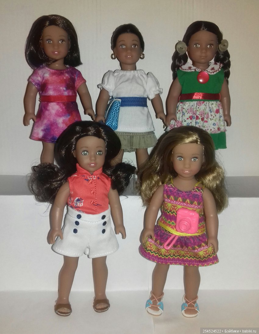 Мои mini American Girl | Бэйбики Мои mini American Girl — American Girl Mini: Куклы 16 см