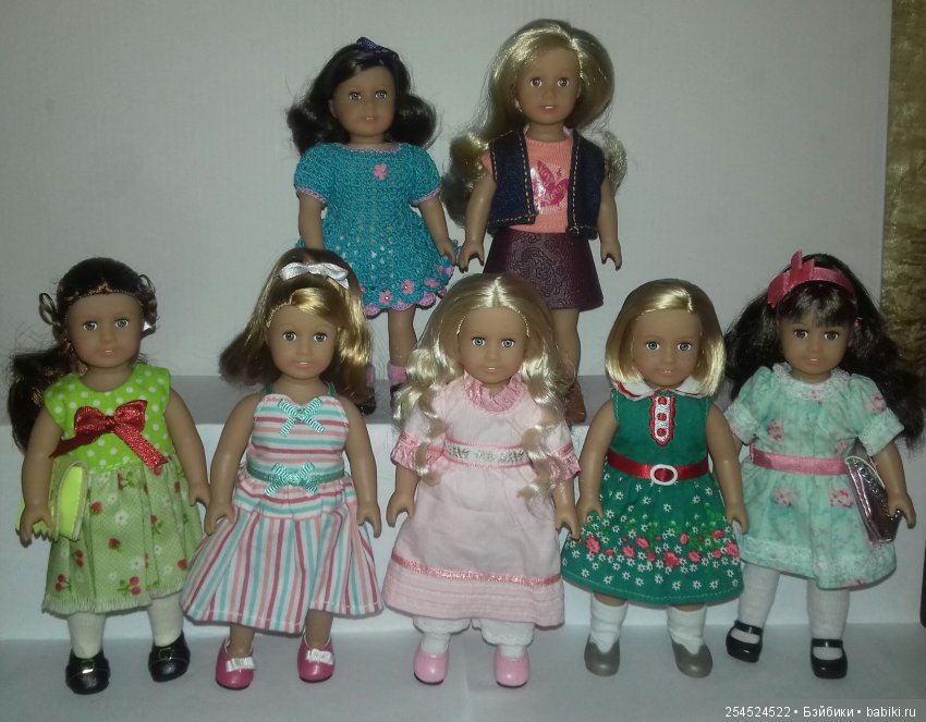 Мои mini American Girl | Бэйбики Мои mini American Girl — American Girl Mini: Куклы 16 см