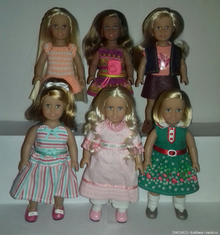 Мои mini American Girl | Бэйбики Мои mini American Girl — American Girl Mini: Куклы 16 см