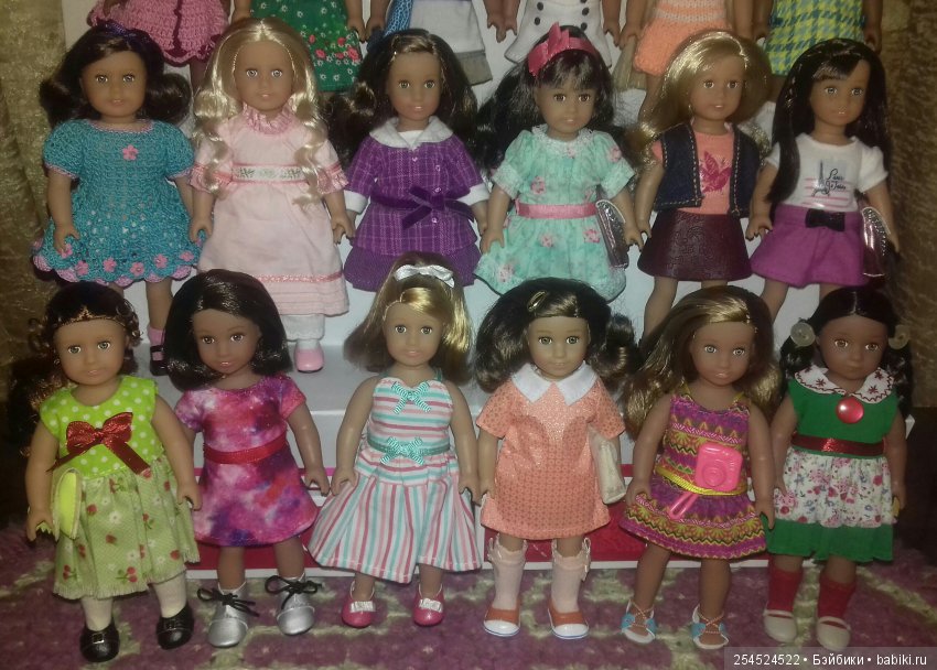 Мои mini American Girl | Бэйбики Мои mini American Girl — American Girl Mini: Куклы 16 см