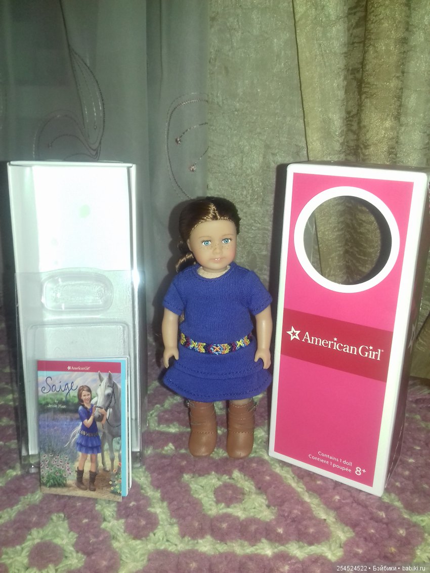 Обзор кукол мини American Girl. Часть 12. Изабель Палмер и Сейдж Копиленд