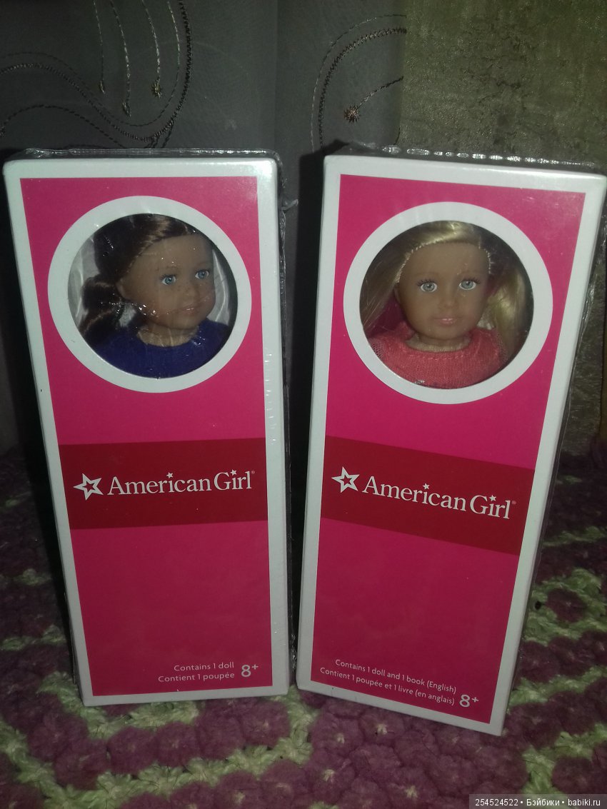 Обзор кукол мини American Girl. Часть 12. Изабель Палмер и Сейдж Копиленд