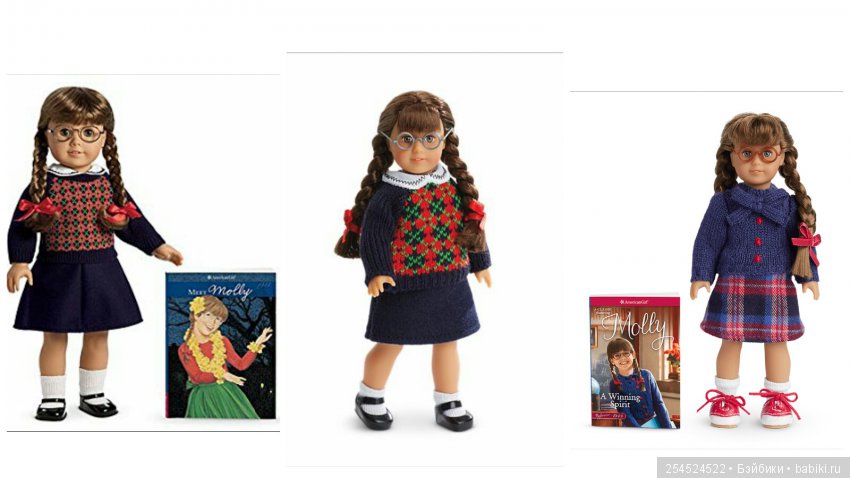 Обзор кукол мини American Girl. Часть 13. Молли Макинтайр и Мери-Грейс Гарднер