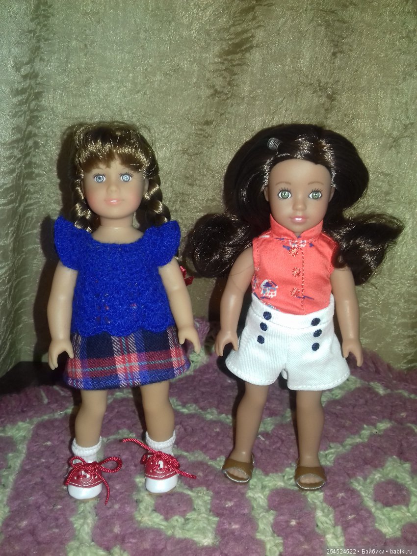 Обзор кукол мини American Girl. Часть 13. Молли Макинтайр и Мери-Грейс Гарднер