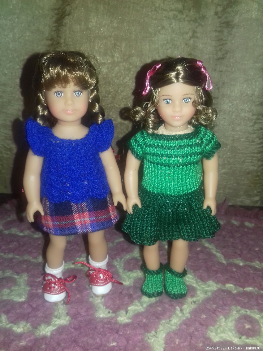 Обзор кукол мини American Girl. Часть 13. Молли Макинтайр и Мери-Грейс Гарднер