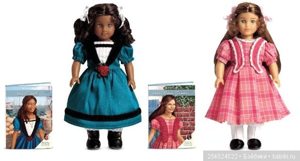 Обзор кукол мини American Girl. Часть 13. Молли Макинтайр и Мери-Грейс Гарднер