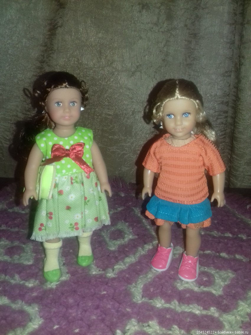 Обзор кукол мини American Girl. Часть 14. Элизабэт Коул, Иви Линг и Нелли О'Мелли