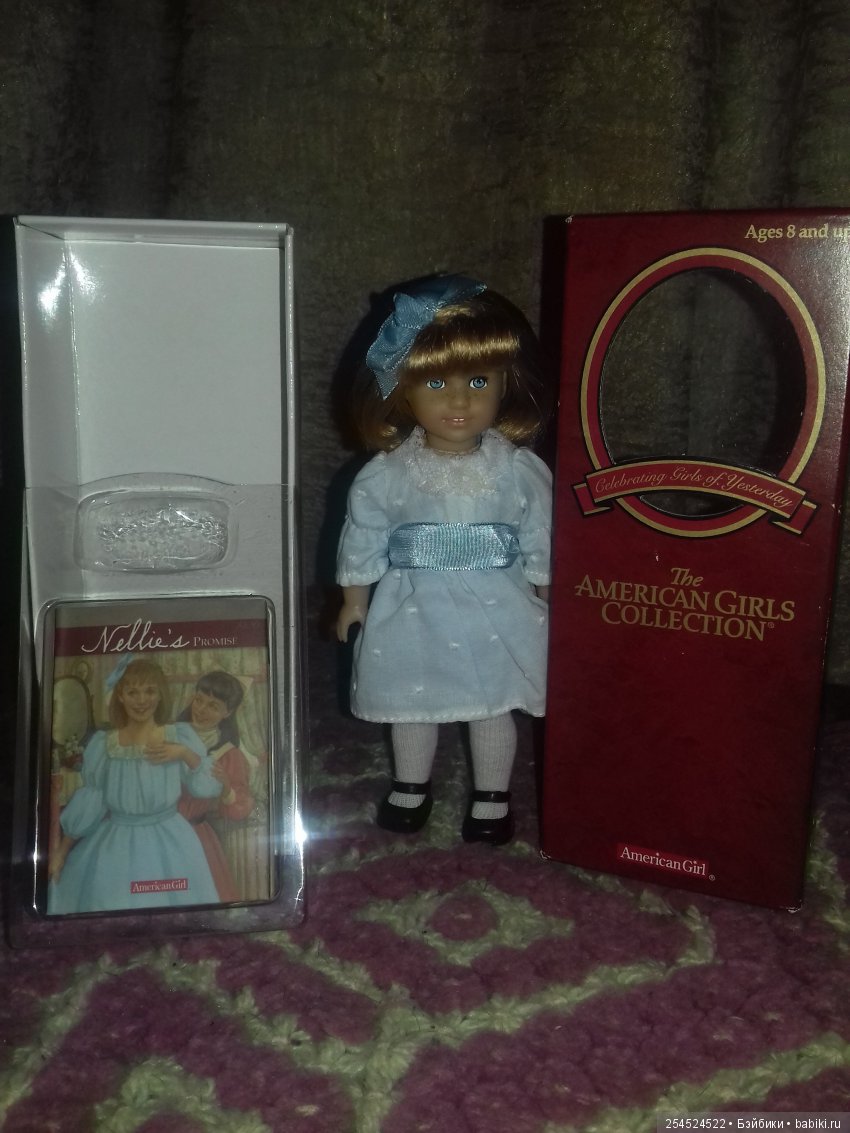 Обзор кукол мини American Girl. Часть 14. Элизабэт Коул, Иви Линг и Нелли О'Мелли