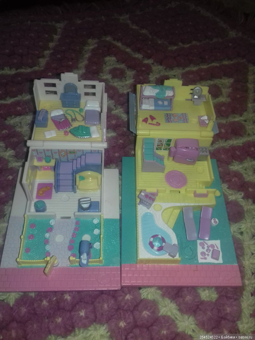 Мини домики 1993 года — Интересные игрушки и фигурки (разное): редкие