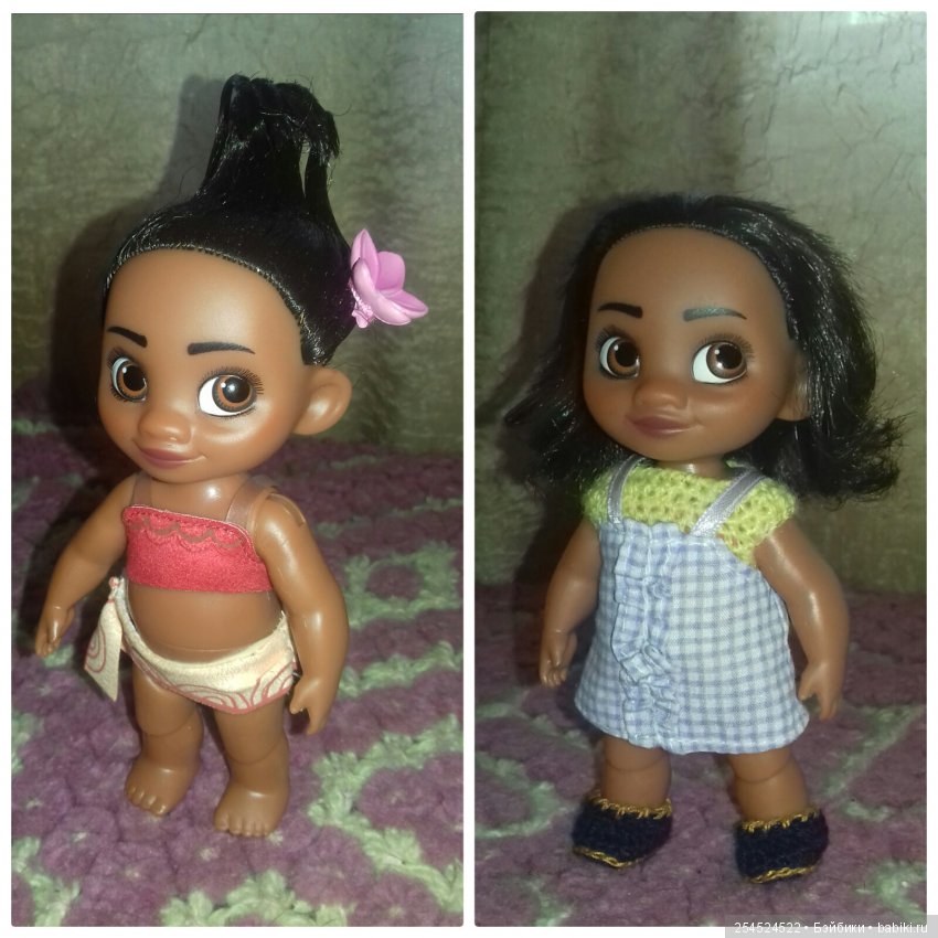 Две Моаны. От девочки до девушки