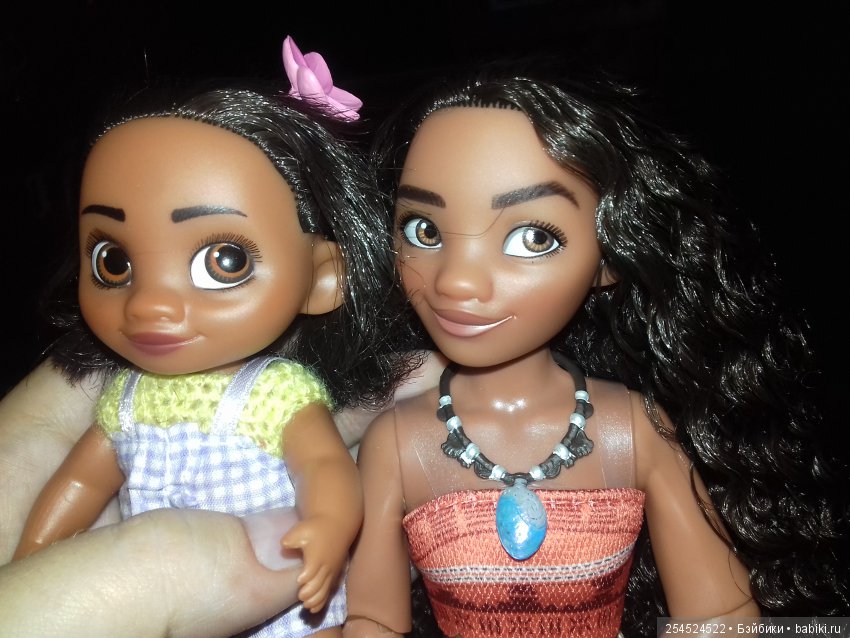 Две Моаны. От девочки до девушки