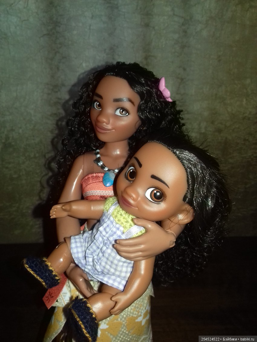 Две Моаны. От девочки до девушки