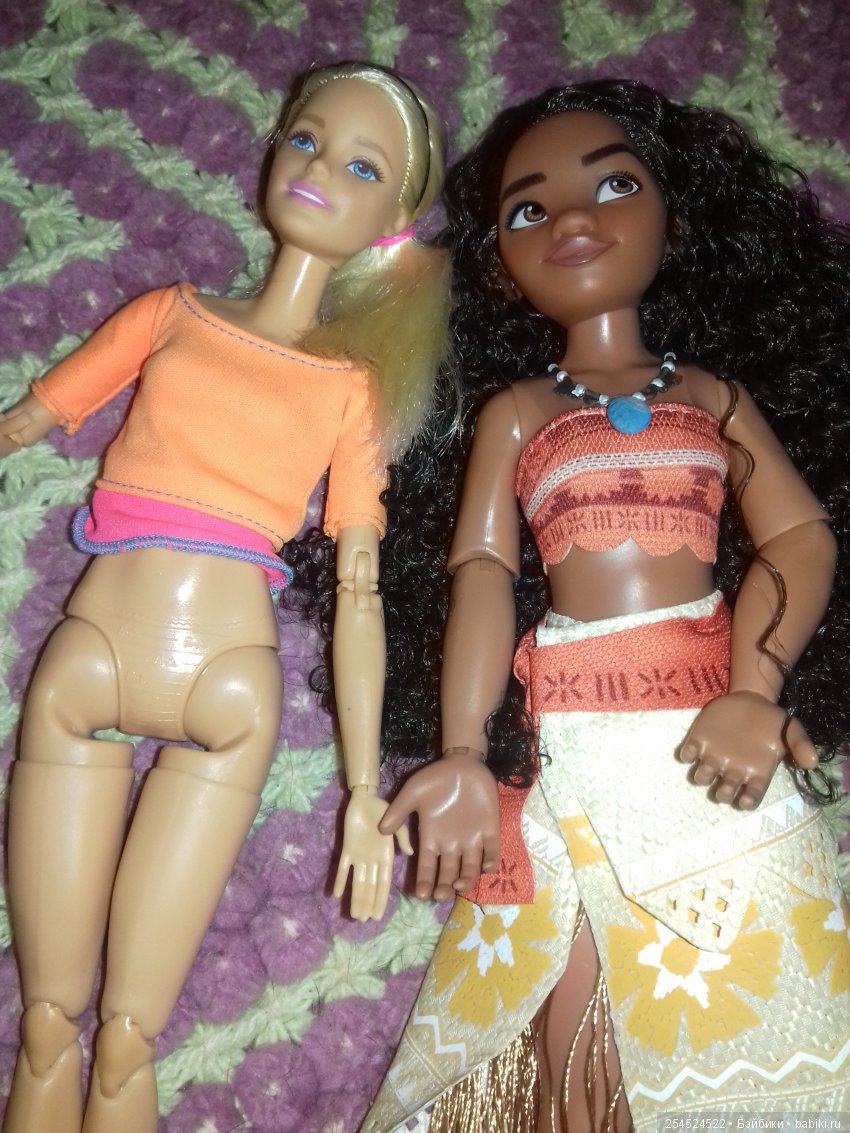 Две Моаны. От девочки до девушки