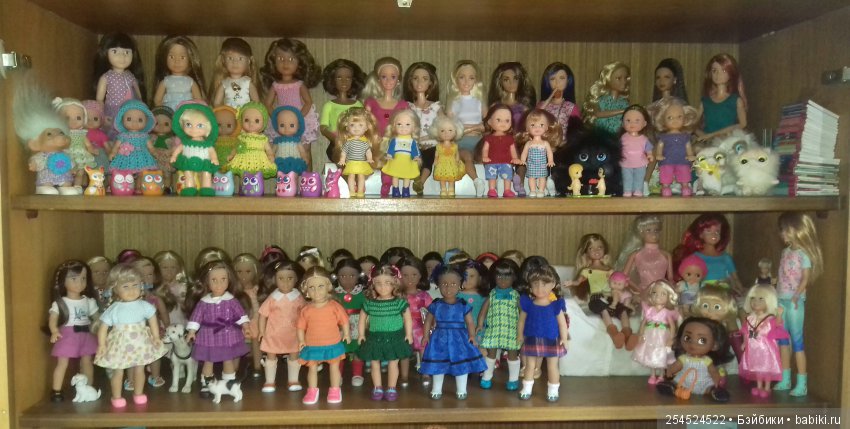 Мои кукольные полочки — Домашние коллекции кукол: фото собраний (фото 5)