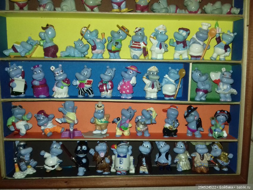 Картина из бегемотов — Фигурки Киндер Сюрприз (Kinder) (фото 8)