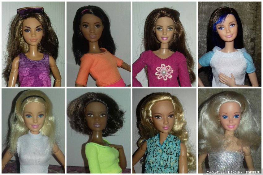 Моя коллекция кукол на 1 января 2019 года