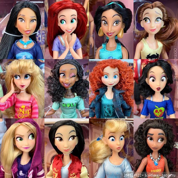 Моя коллекция кукол на 1 января 2019 года