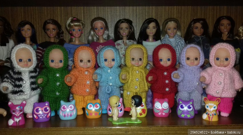 Моя коллекция кукол на 1 января 2019 года