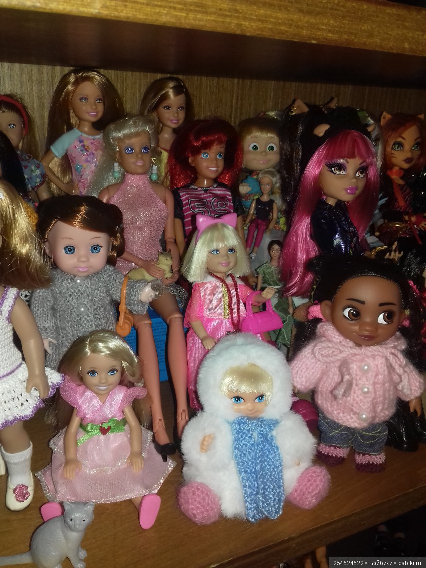 Моя коллекция кукол на 1 января 2019 года