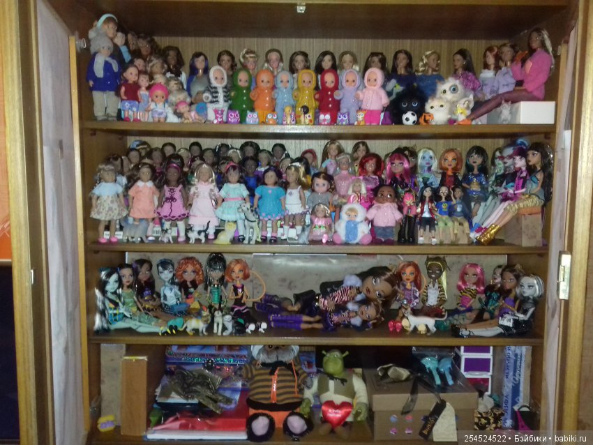 Моя коллекция кукол на 1 января 2019 года
