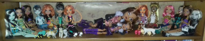 Монстро-топик #3 — Куклы Monster High и Ever After High: G1