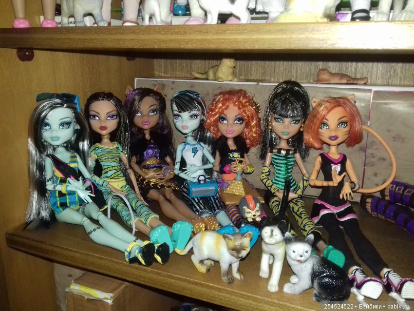 Моя коллекция кукол на 1 января 2019 года