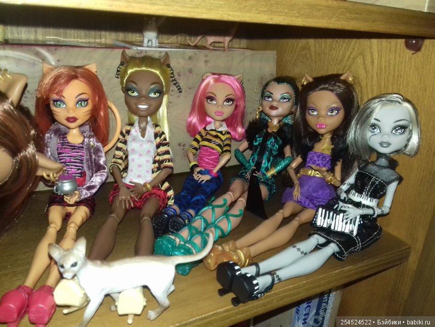 Моя коллекция кукол на 1 января 2019 года