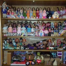 Моя коллекция кукол на 1 января 2019 года