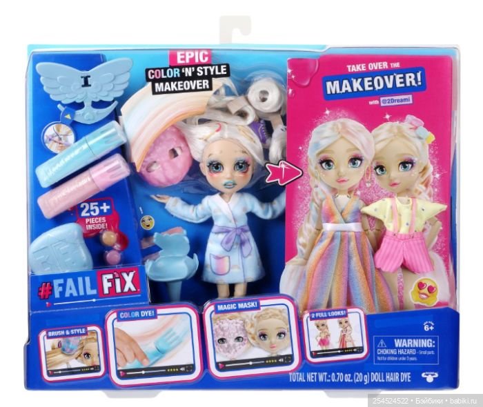 Новые куклы Fail Fix — Игровые куклы разных производителей (Разное): редкие бренды (фото 7)