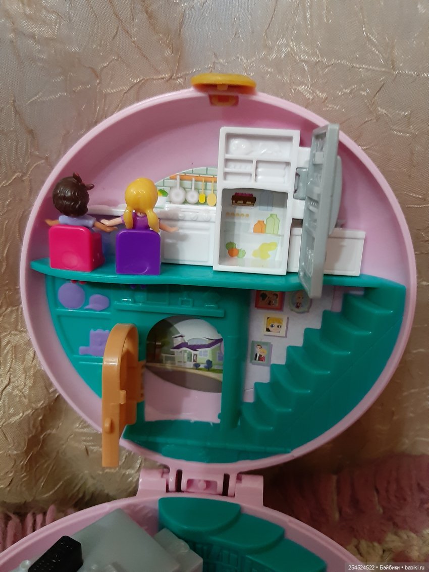 Новый домик Polly Pocket — Куклы Polly Pocket (Полли Покет): винтаж Bluebird (фото 10)
