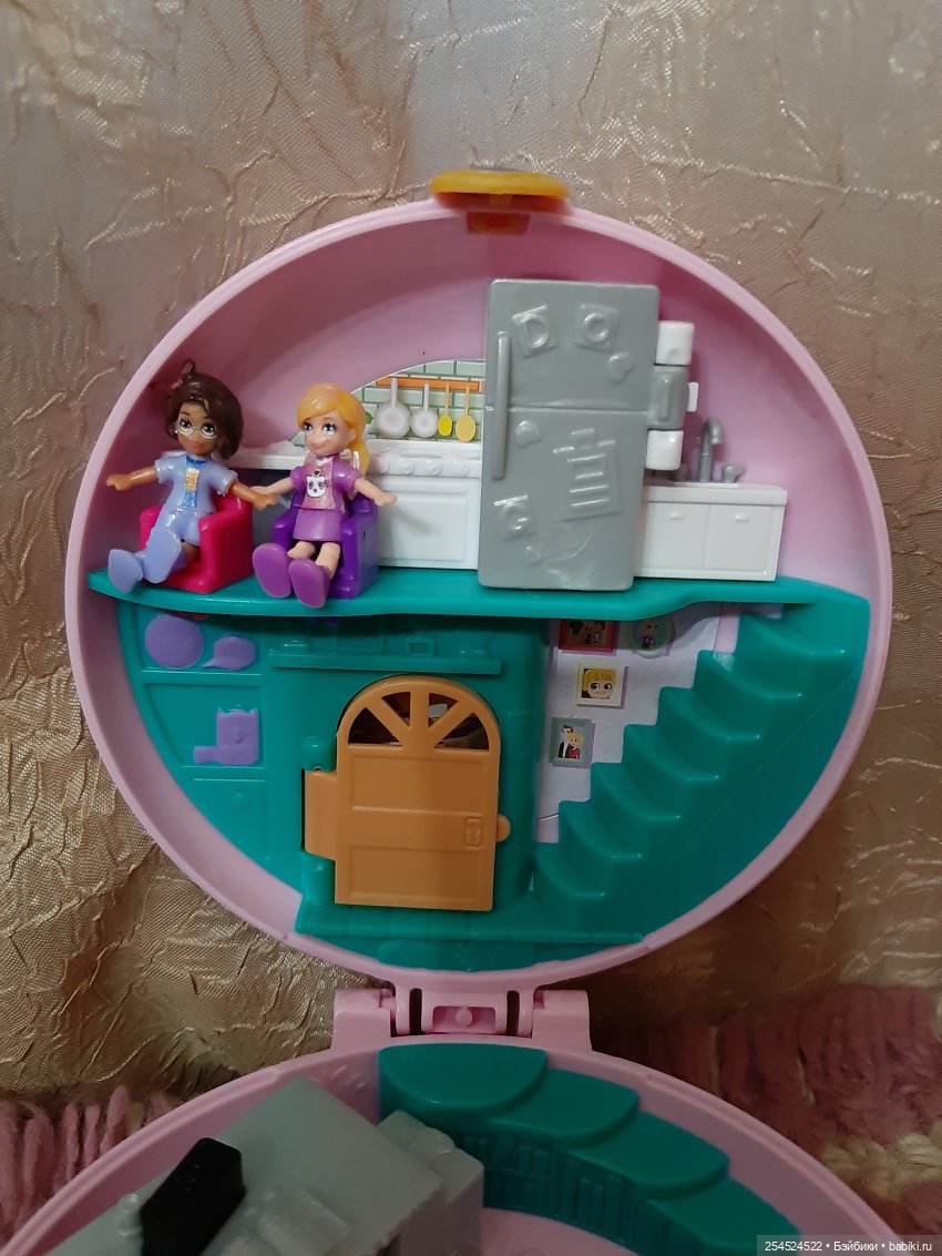 Новый домик Polly Pocket — Куклы Polly Pocket (Полли Покет): винтаж Bluebird (фото 9)
