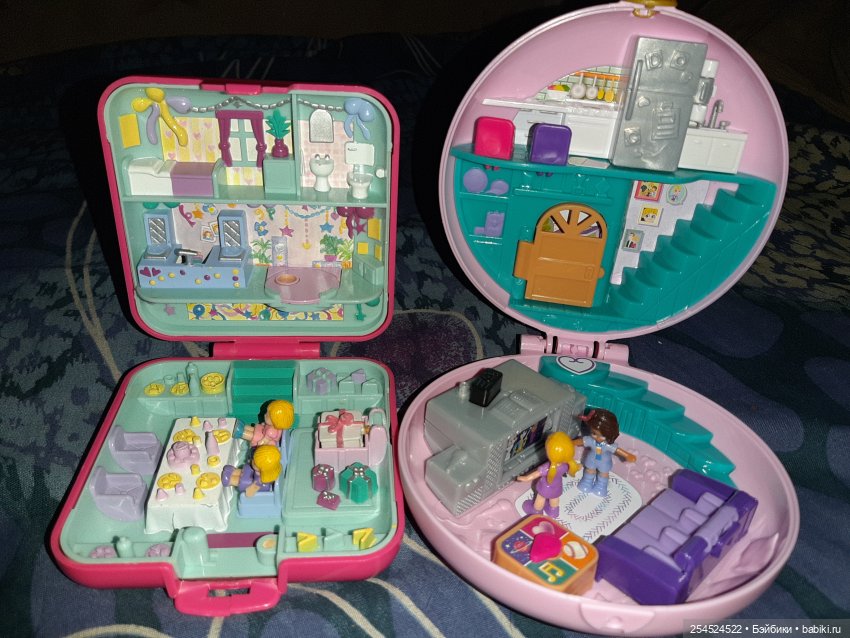 Новый домик Polly Pocket — Куклы Polly Pocket (Полли Покет): винтаж Bluebird